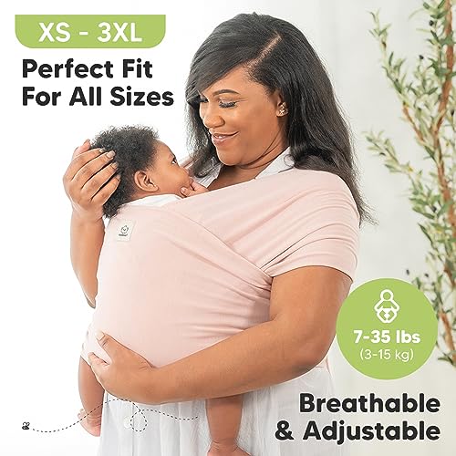 KeaBabies Baby Wrap Carrier - Original Breathable Sling