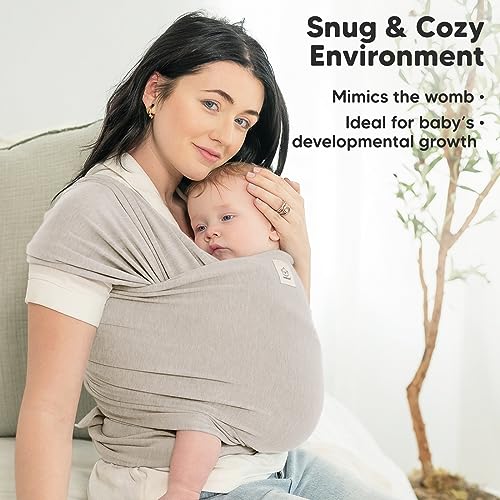 KeaBabies Baby Wrap Carrier - Original Breathable Sling