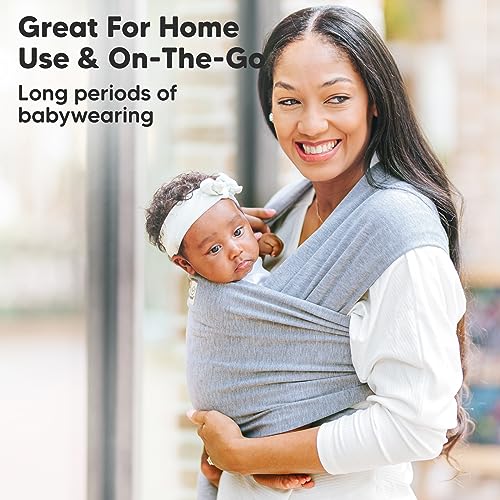 KeaBabies Baby Wrap Carrier - Original Breathable Sling