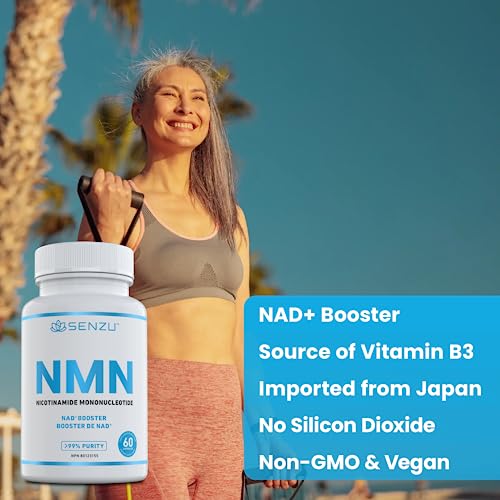 Japan's 99.5% Pure NMN Capsules - 150mg Boost