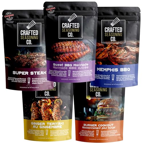 Crafted Seasoning Co. - BBQ Spice Blends Gift Set