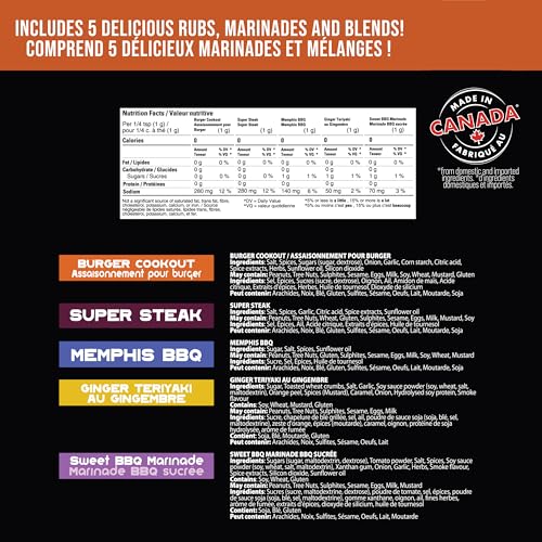 Crafted Seasoning Co. - BBQ Spice Blends Gift Set