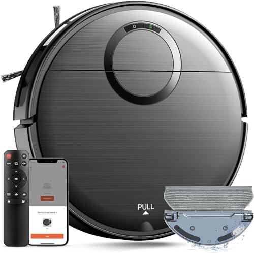 2-in-1 Robot Vacuum & Mop with Wi-Fi/App Control