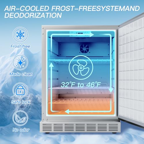 15" Weatherproof Undercounter Drawer Fridge for Indoor & Outdoor VIP Shopping