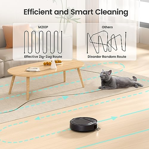 Lefant Robot Vacuum - 2200Pa Suction, WiFi Control