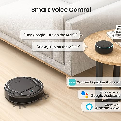 Lefant Robot Vacuum - 2200Pa Suction, WiFi Control