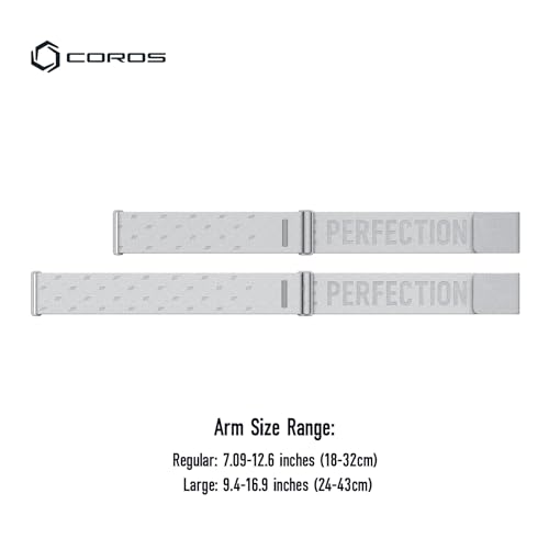 COROS Heart Rate Monitor, Comfortable, Easy to Wear, Precise Data