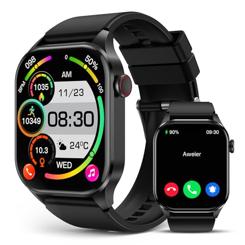 2024 Smart Watch: Infrared Blood Oxygen Monitor, IP68 Waterproof