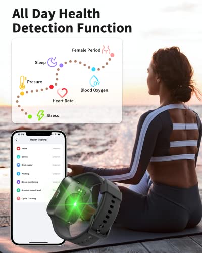 VIP Smart Watch with Call Answer/Dial, Alexa Built-in