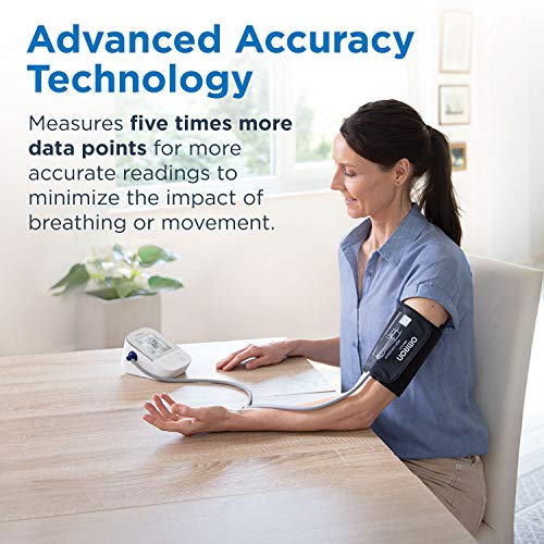OMRON Silver Bluetooth Blood Pressure Monitor, Upper Arm