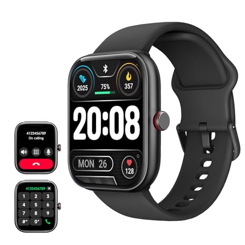 Bluetooth Call Smart Watch with Alexa, Fitness Tracker