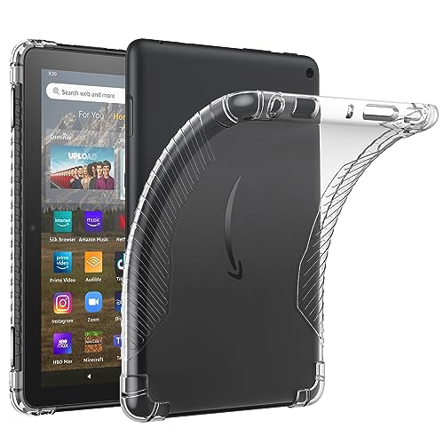 MoKo Ultra Clear Soft TPU Case for Kindle Fire HD 8 (12th Gen)