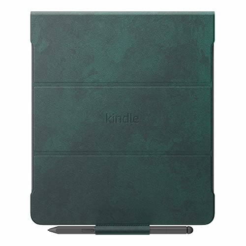 VIP Kindle Scribe Leather Folio Cover - Foliage Green