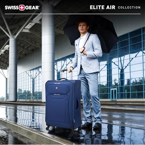 SWISSGEAR Elite Air Carry-On Luggage - Blue, 20