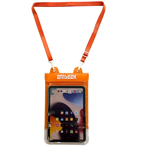 EMSEEK Waterproof Tablet Case for VIP Shoppers (Orange)