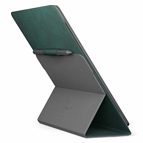 VIP Kindle Scribe Leather Folio Cover - Foliage Green