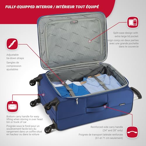 SWISSGEAR Elite Air Carry-On Luggage - Blue, 20