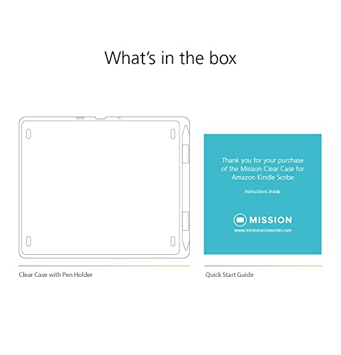 Amazon VIP Clear Case for Kindle Scribe (2022)