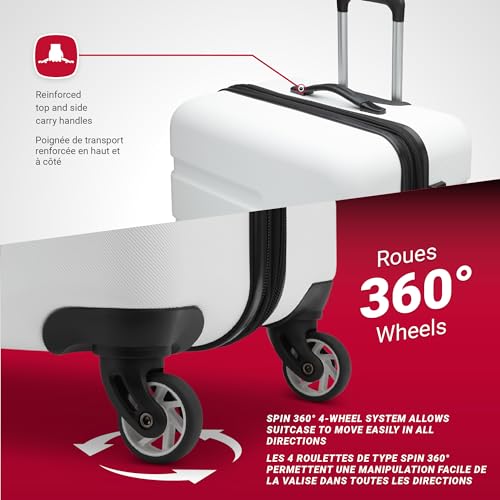 SwissGear Signature Hardside Large White Suitcase - 28-inch