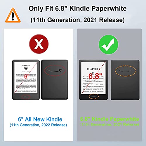 Amazon Kindle Paperwhite 11th Gen Leather Cover VIP