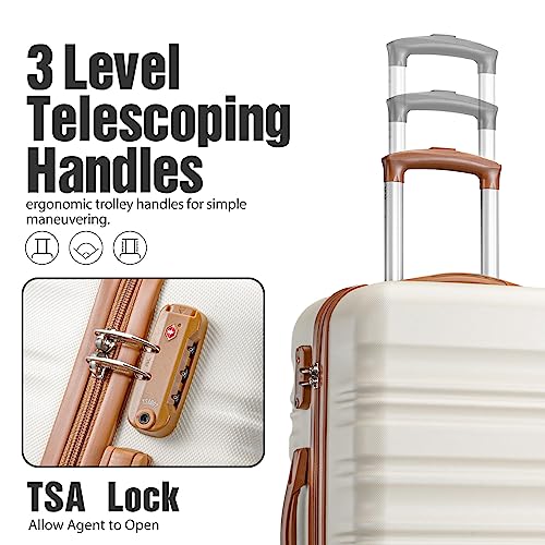 VIP Travel Luggage Set with TSA Lock Spinner Wheels