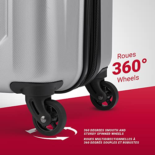 SWISSGEAR Chrome 24-Inch Hardside VIP Spinner Luggage