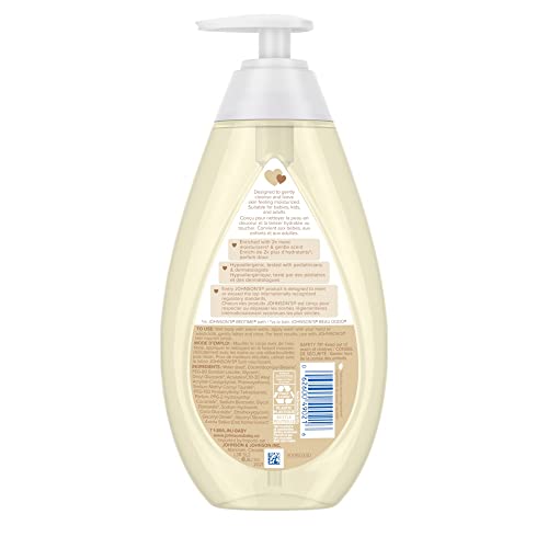 Johnson's Skin Nourish Vanilla & Oat Body Wash