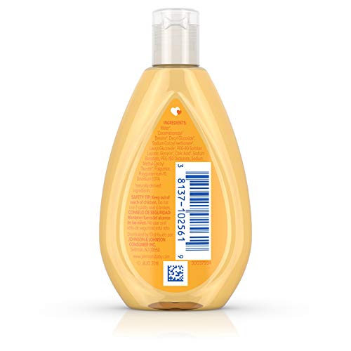 Johnson's Baby Shampoo, Paraben and Tear Free, Travel Size