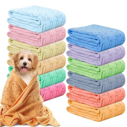 Luxurious Microfiber Pet Towels for Grooming and Bathing