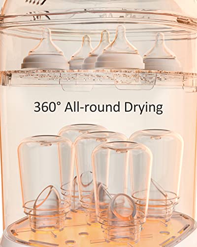 Compact Electric Bottle Sterilizer and Dryer for Baby