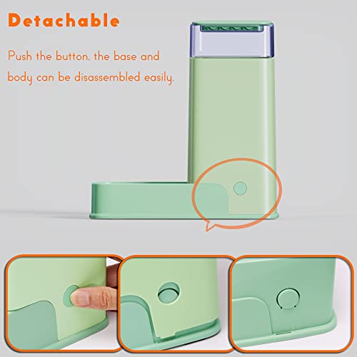 Automatic Pet Feeder & Waterer Set for Small/Medium Pets