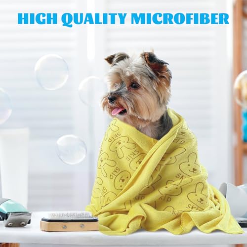 Luxurious Microfiber Pet Towels for Grooming and Bathing