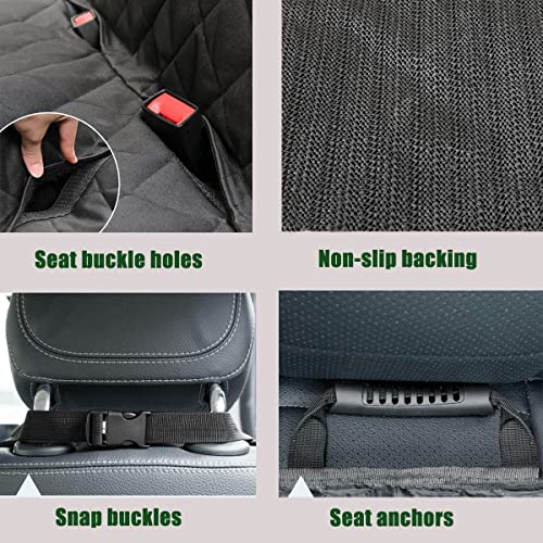 Portin Dog Car Seat Covers - Waterproof & Nonslip