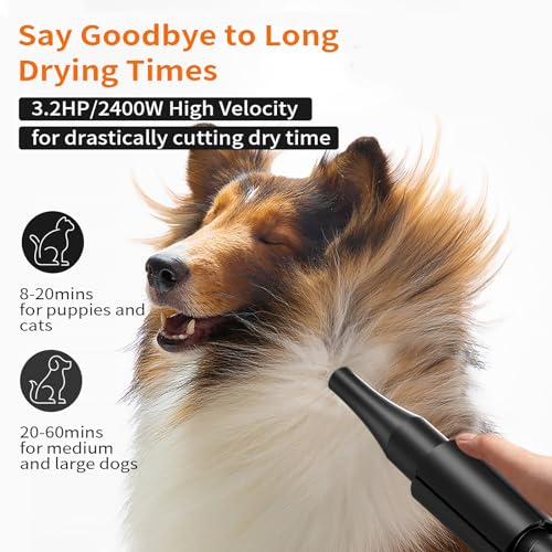 VIP Dog Grooming Dryer with Upgraded Features