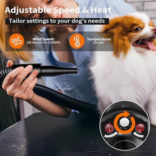 VIP Dog Grooming Dryer with Upgraded Features