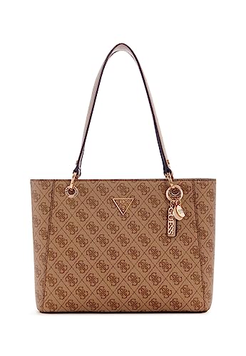 GUESS Women's Small Noel Tote, Latte Logo