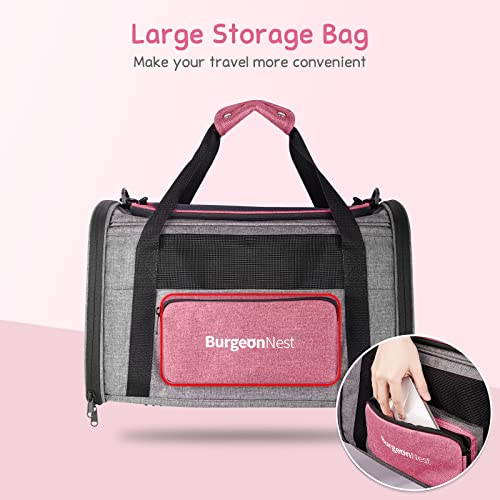 Premium Cat Carrier for Medium Cats Under 25 lbs