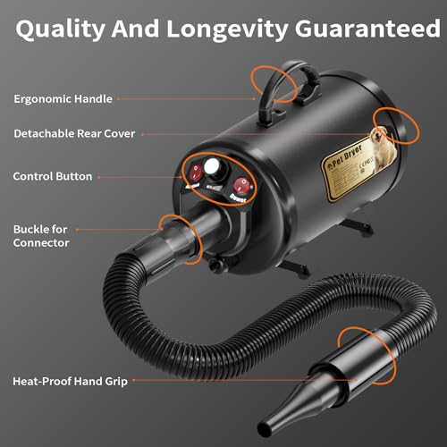 VIP Dog Grooming Dryer with Upgraded Features