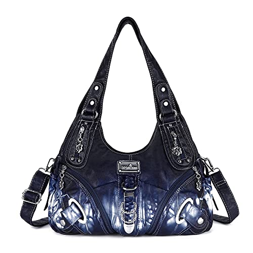 Angelkiss Women's Satchel Handbag: Hobo Purses & Shoulder Bags