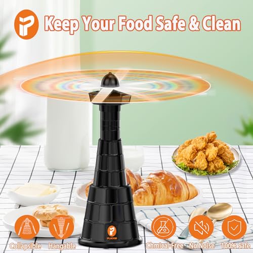 Outdoor Table Fly Fans 4-Pack Repellent VIP Shopping