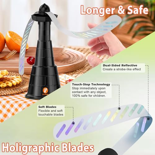 Outdoor Table Fly Fans 4-Pack Repellent VIP Shopping