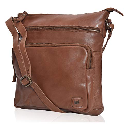 VIP Wise Owl Leather Crossbody Bag for Women