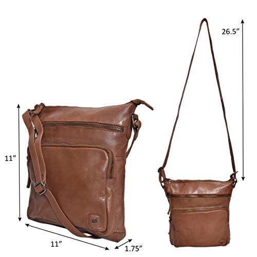 VIP Wise Owl Leather Crossbody Bag for Women