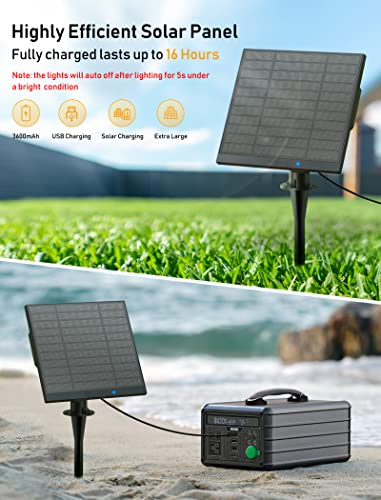 VIP Solar String Lights Outdoor with Remote Control