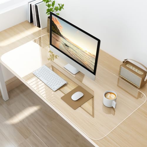 Large Clear Non-Slip Desk Pad for Office or Home