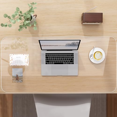 Large Clear Non-Slip Desk Pad for Office or Home