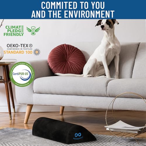 Premium Memory Foam Office Foot Rest - Ergonomic Foot Pillow