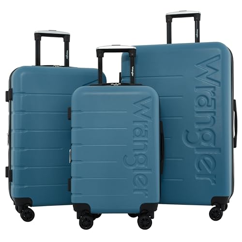 Wrangler Maverick Blue Heaven 3 Piece Luggage Set