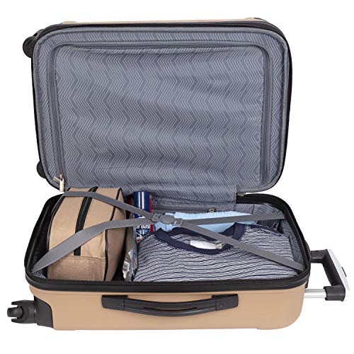 VIP Travelers Club Midtown Hardside 4-Piece Luggage Set