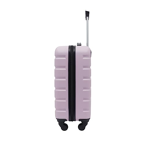 Wrangler Lilac 20-Inch VIP Carry-On Spinner Luggage